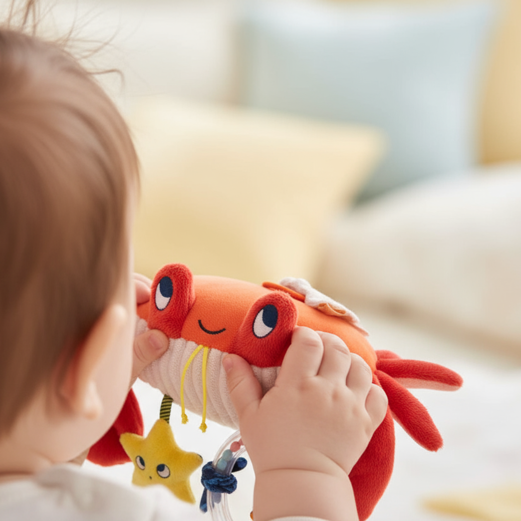 Velký aktivity krab Moulin Roty