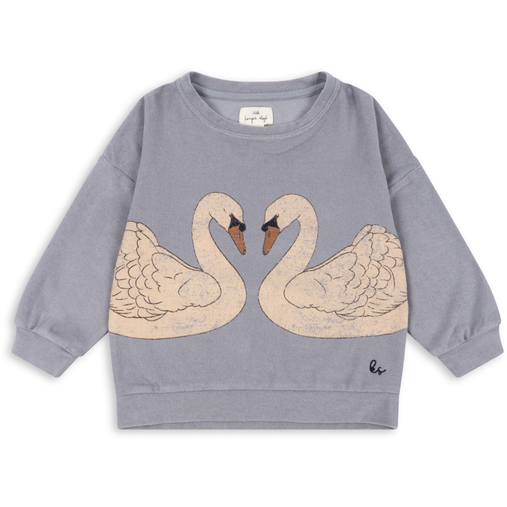KONGES SLOJD Mikina ITTY GOTS - TRADEWINDS Velikost: 7-8Y
