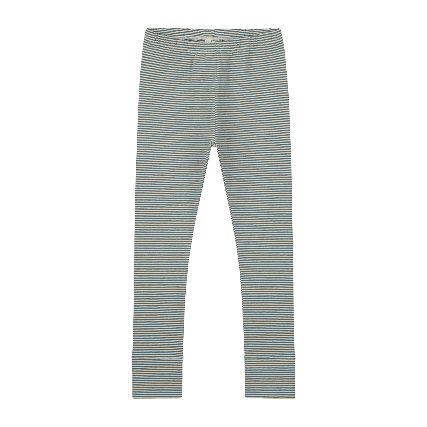 GRAY LABEL Legíny GOTS / Blue Grey - Cream Velikost: 7-8Y