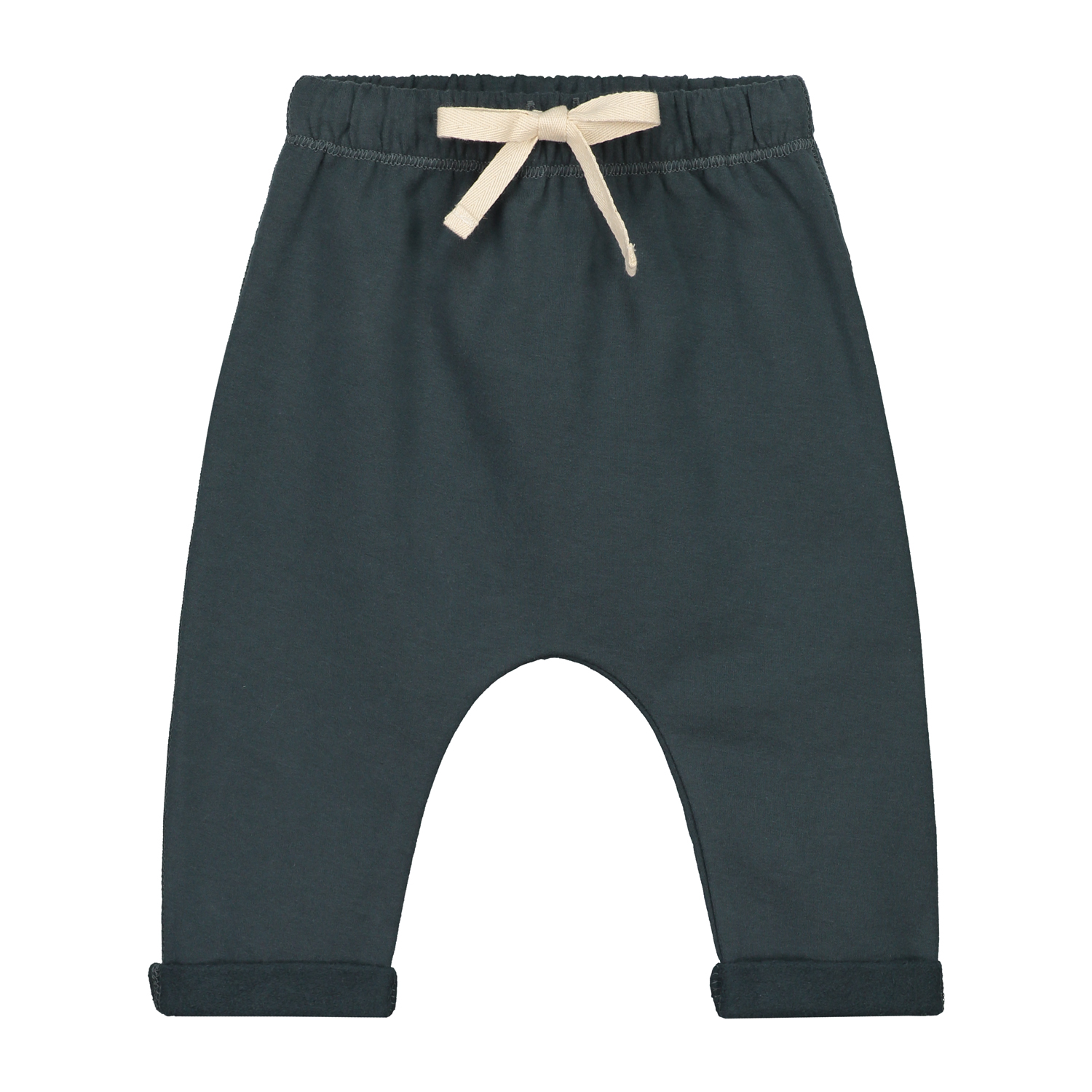 GRAY LABEL Tepláčky pro miminko GOTS / Blue Grey Velikost: 9-12m