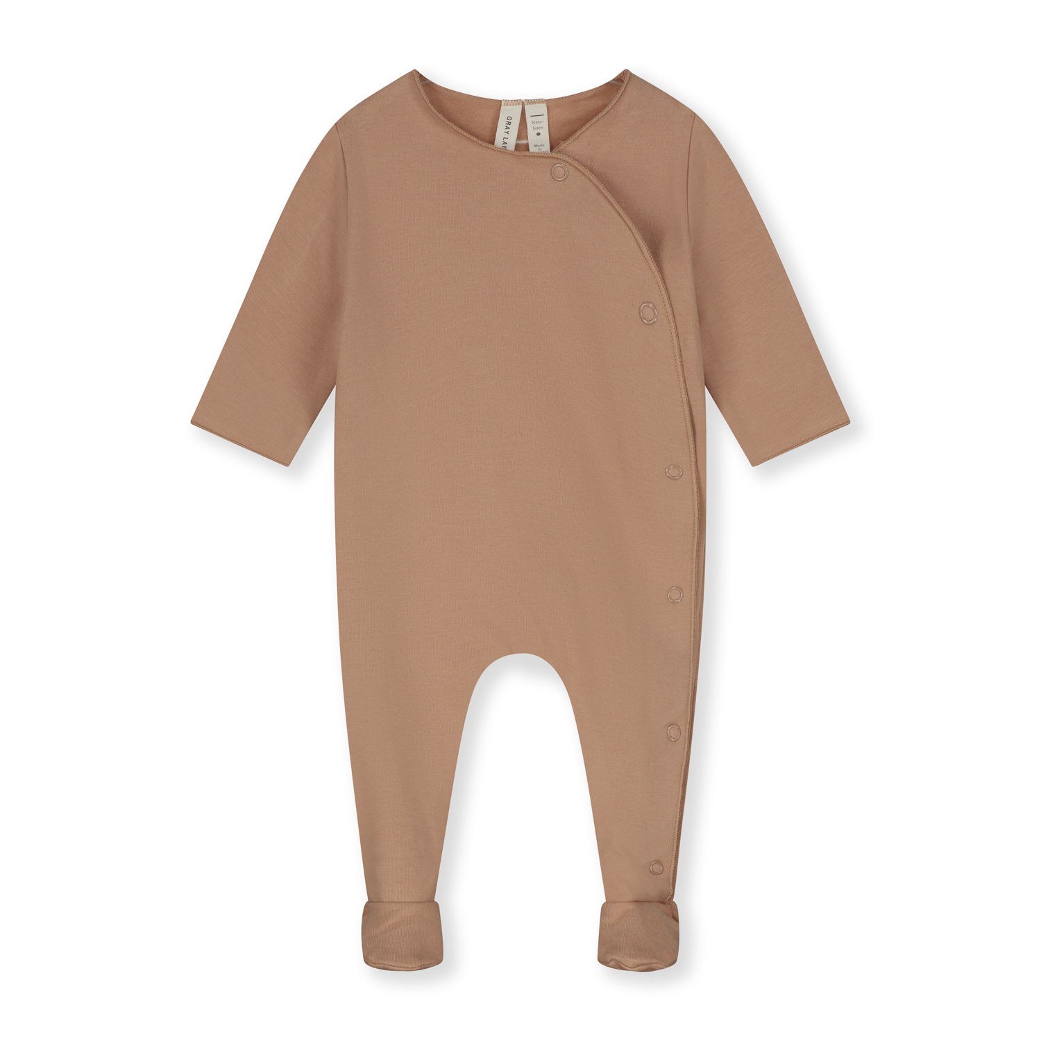 GRAY LABEL Overal pro novorozence GOTS / Biscuit