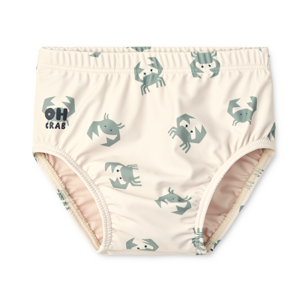 LIEWOOD Baby plavky Anthony - Crab / Sandy Velikost: 62