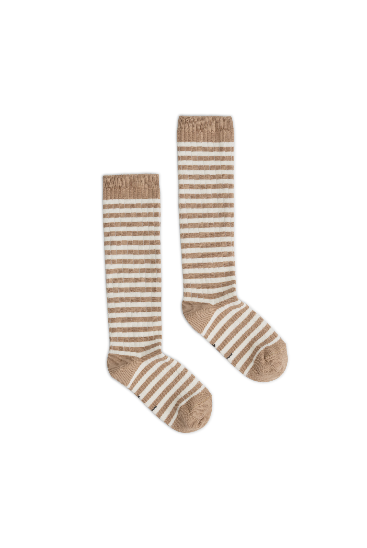 GRAY LABEL Dlouhé ponožky GOTS - Biscuit - Cream Velikost: 31-34