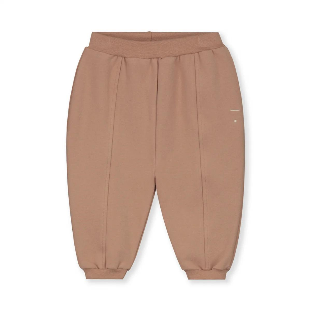 GRAY LABEL Kalhoty pro miminko Pintucks GOTS - Biscuit Velikost: 3-6m