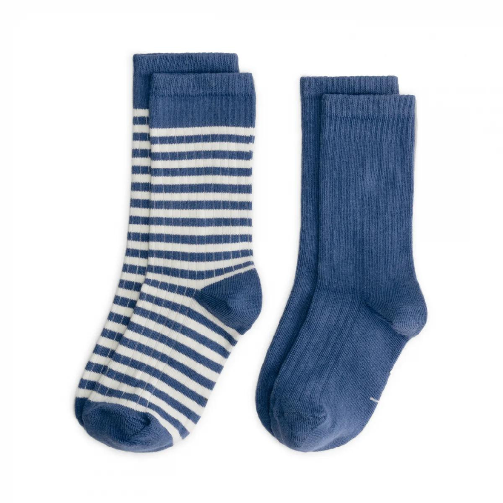 GRAY LABEL Set ponožek GOTS - Blue Moon - Cream Velikost: 15-18