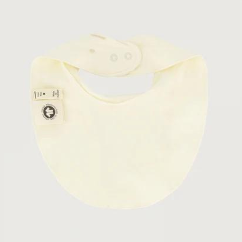 GRAY LABEL Dětský slintáček GOTS -  Cream