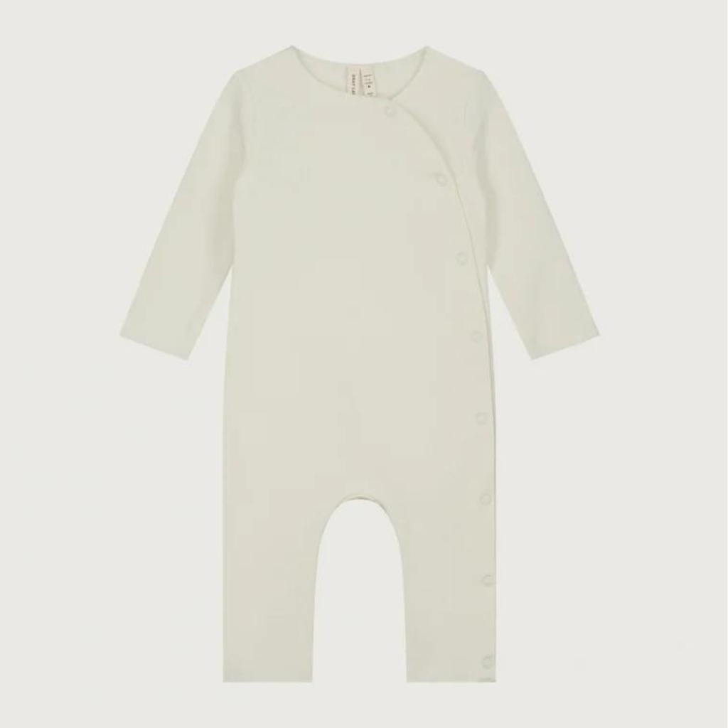 GRAY LABEL Overalek GOTS - Cream Velikost: 0-3m