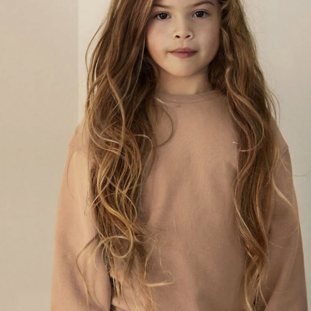 GRAY LABEL Mikina GOTS/ Biscuit Velikost: 2-3y