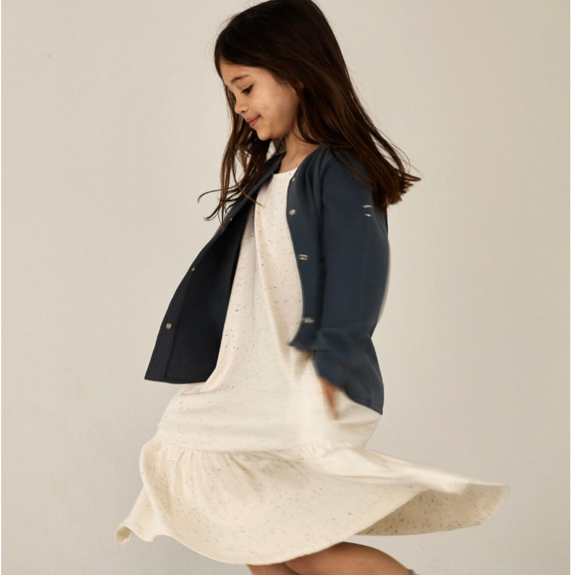 GRAY LABEL Šaty Frill GOTS/Sprinkles Velikost: 2-3y