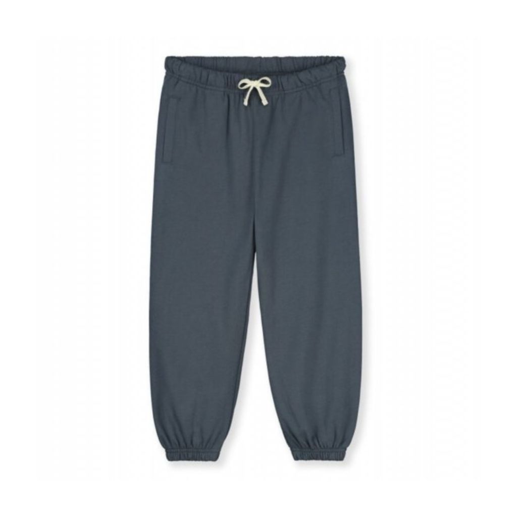GRAY LABEL Tepláky  GOTS Blue Grey Velikost: 5-6y