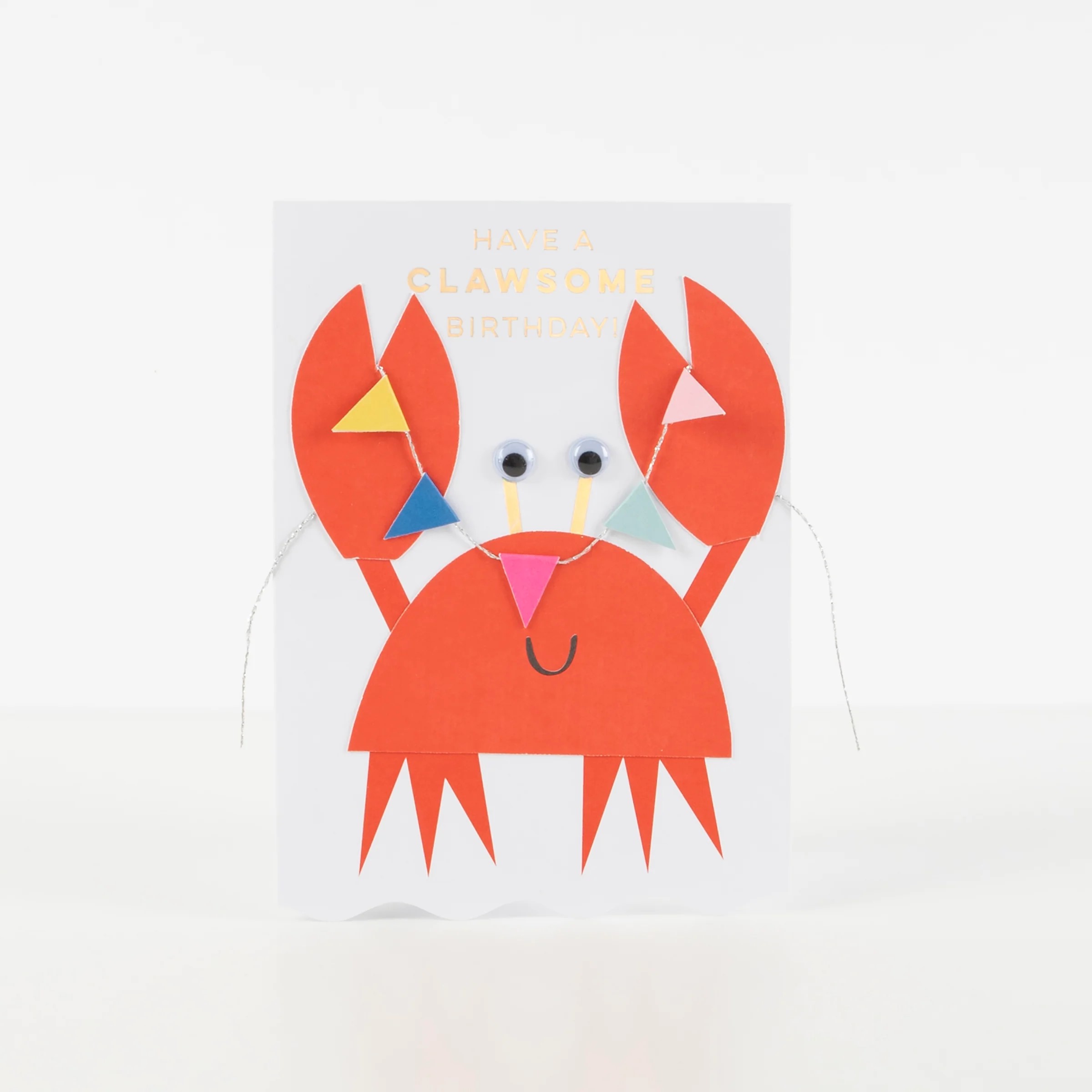 MERI MERI Přáníčko - Crab