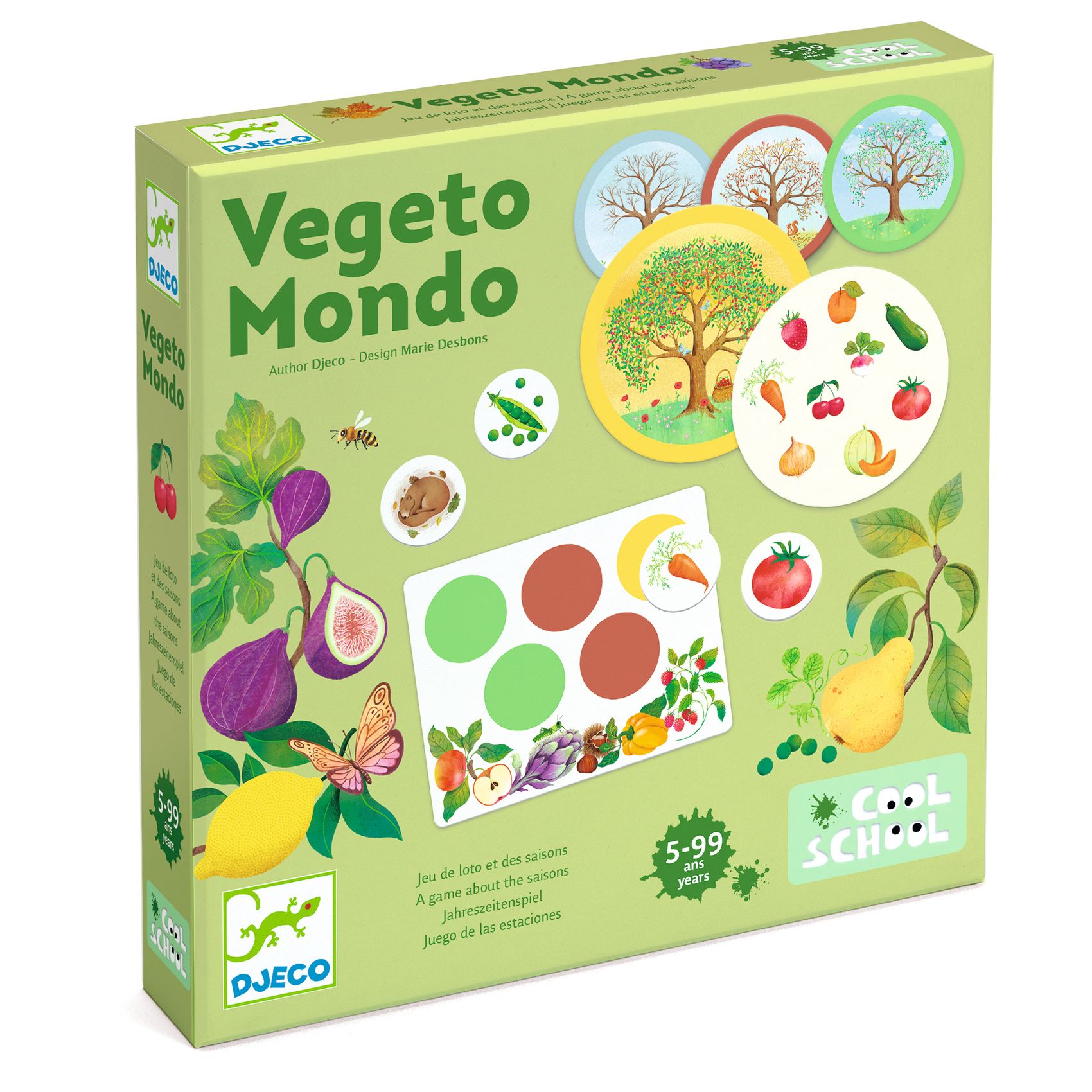 Levně DJECO Hra Vegeto Mondo