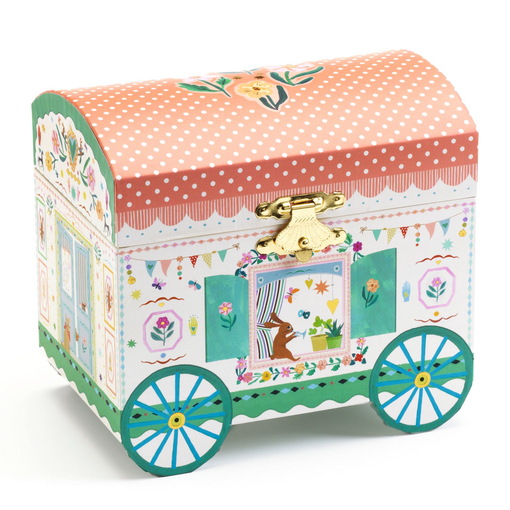 DJECO Hrací skříňka Enchanted caravan