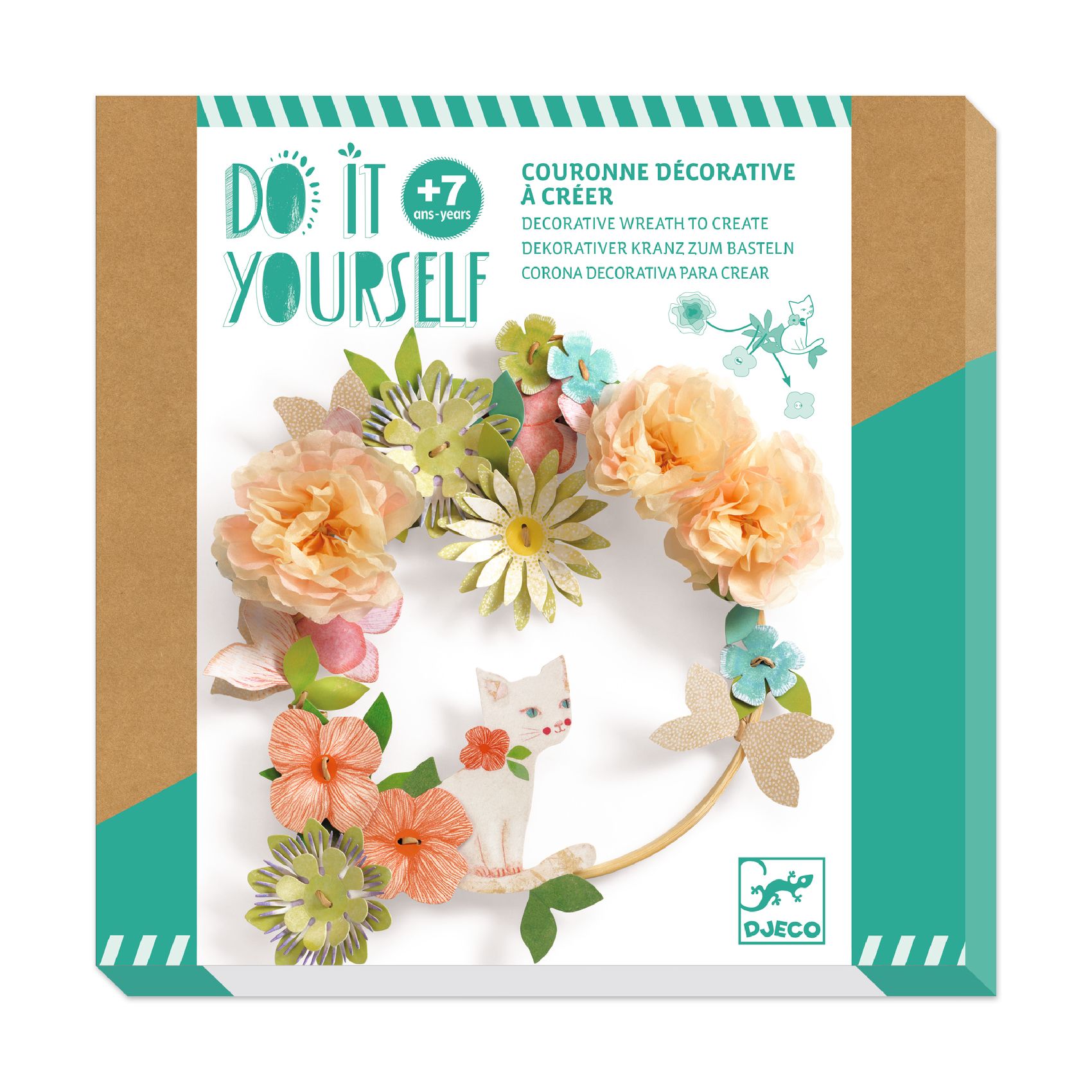 DJECO DIY Květinový věnec Dalia