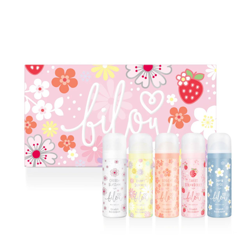 BILOU Sprchové pěny Set 5 kusů - 200ml