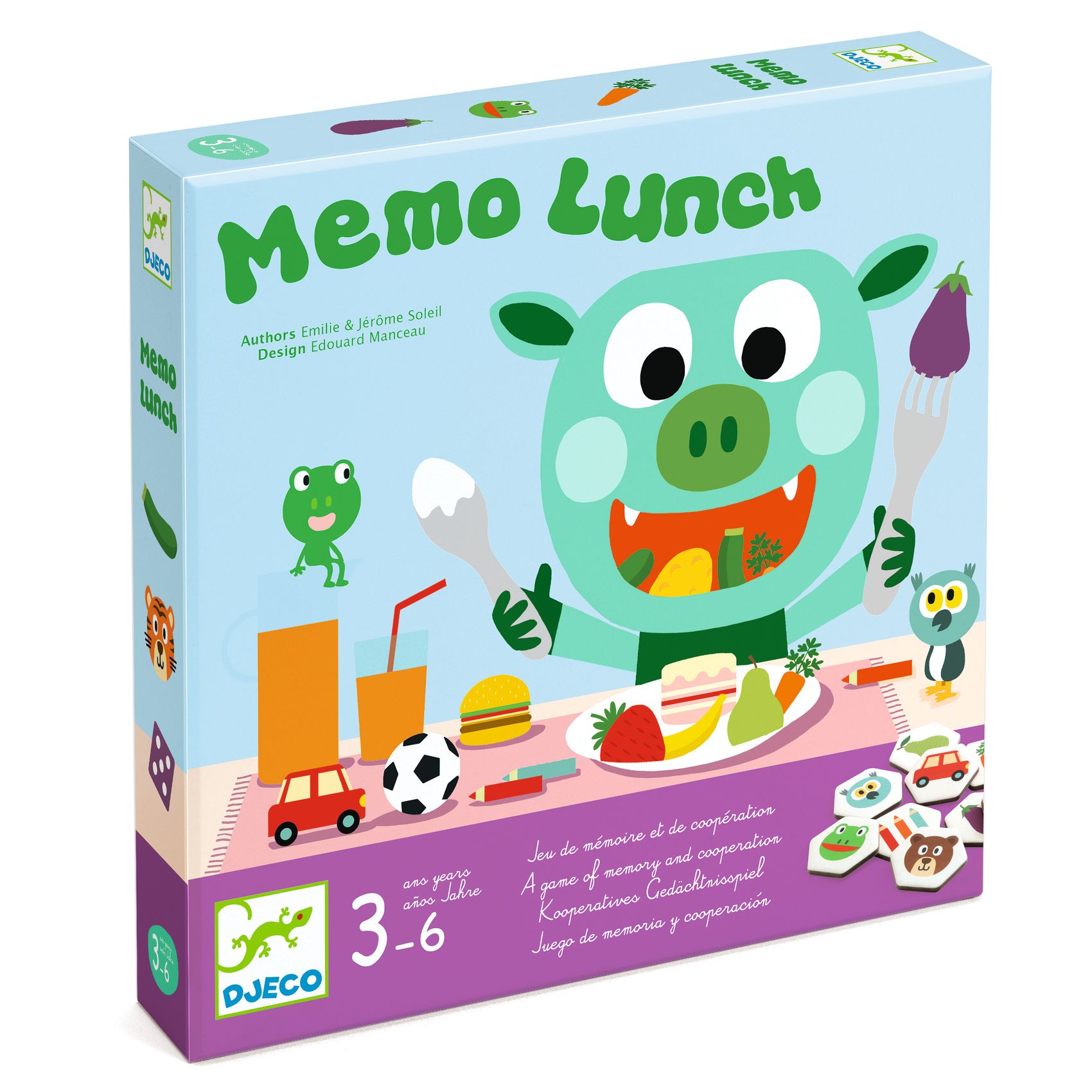 Djeco Memo lunch