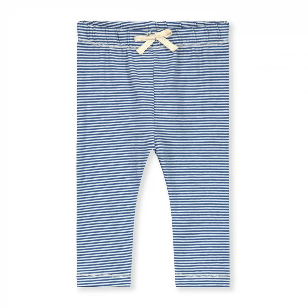GRAY LABEL Legíny pro miminka GOTS - Blue Moon - Cream Velikost: 12-18m