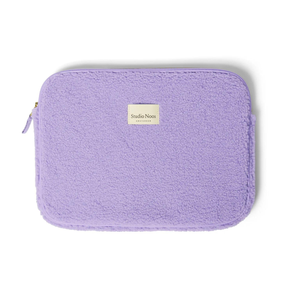 STUDIO NOOS Obal na notebook - Lilac Teddy Velikost: 15 inch