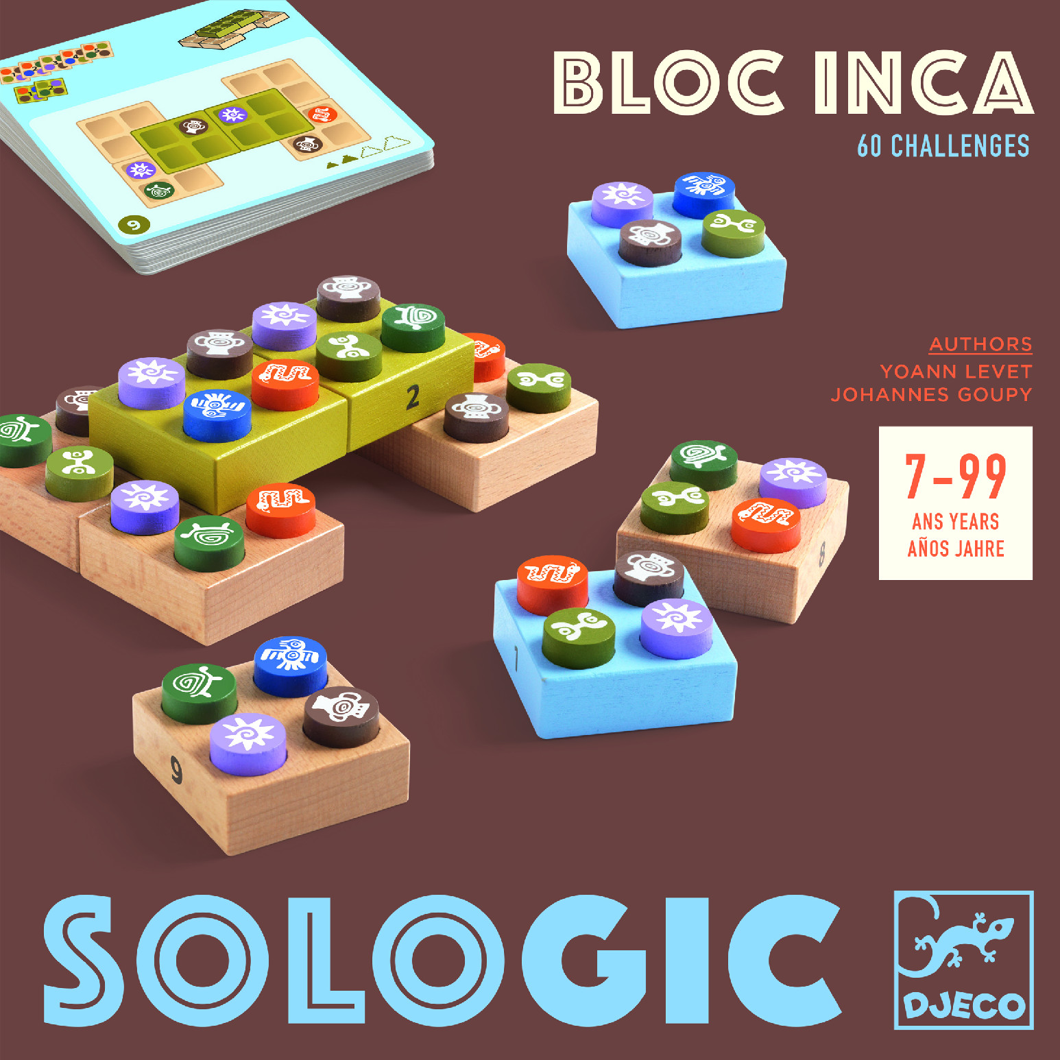 Levně DJECO Sologic hra Chrám Inků