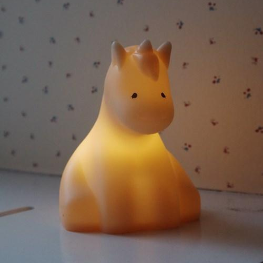 KONGES SLOJD Noční světlo UNICORN - SHELL