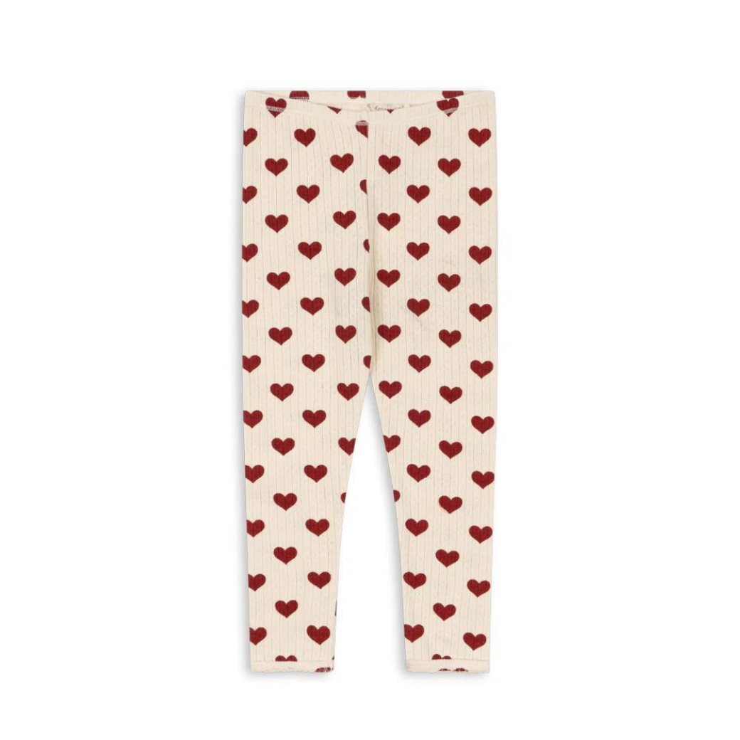 KONGES SLOJD Kalhoty MINNIE GOTS - AMOUR ROUGE Velikost: 4y