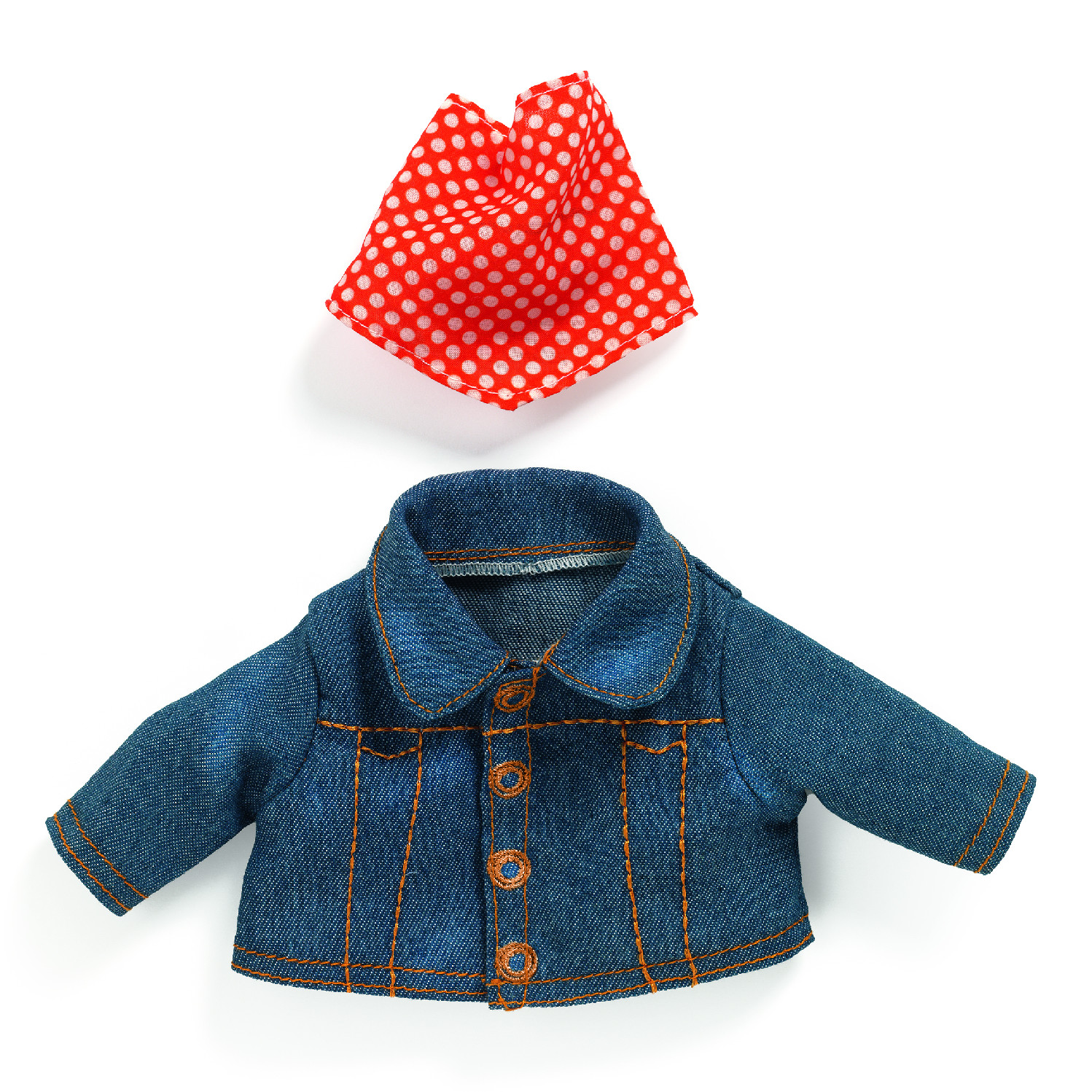 Obleček pro panenky Blue Jacket od Djeco