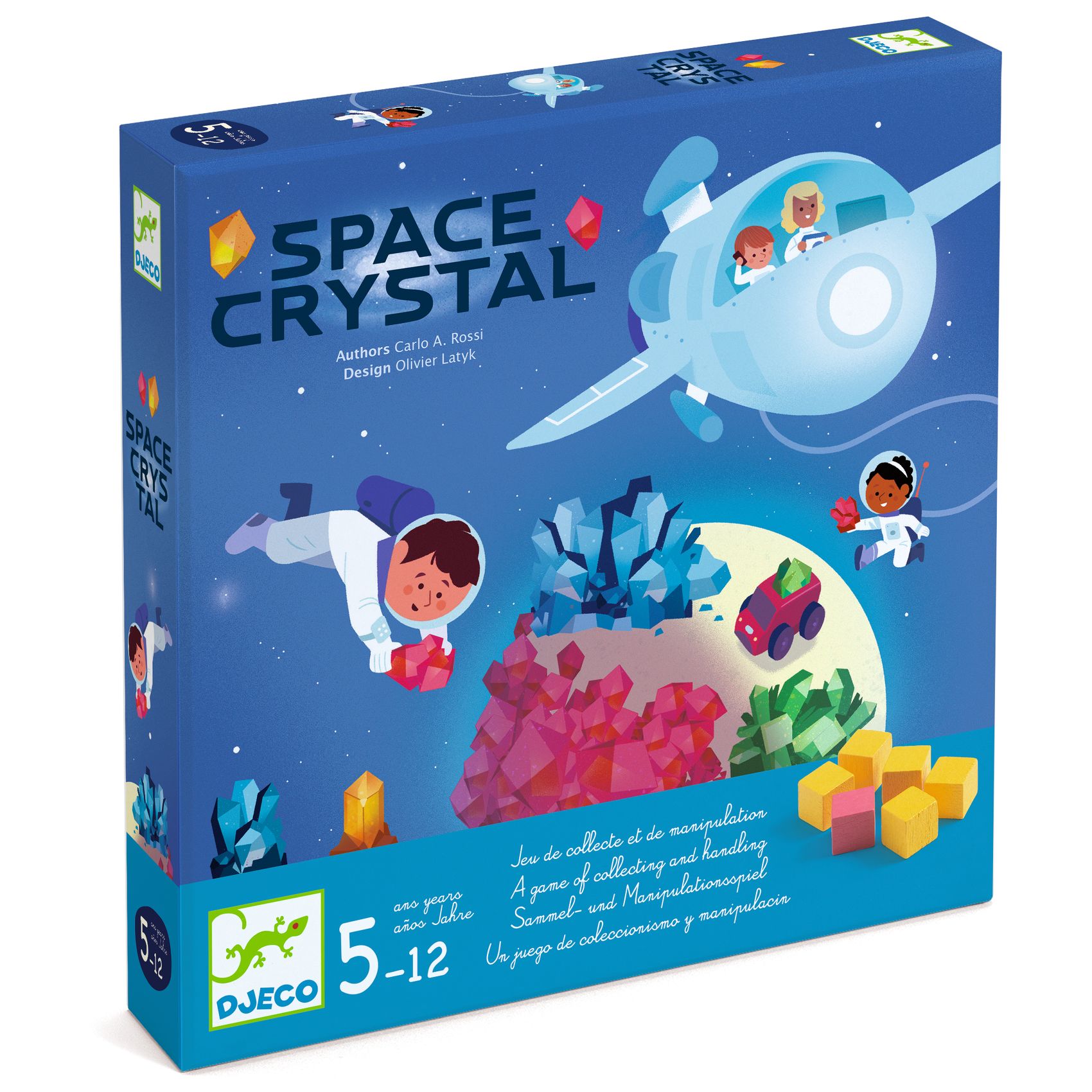 Vesmírná hra pro děti Djeco Space Crystal