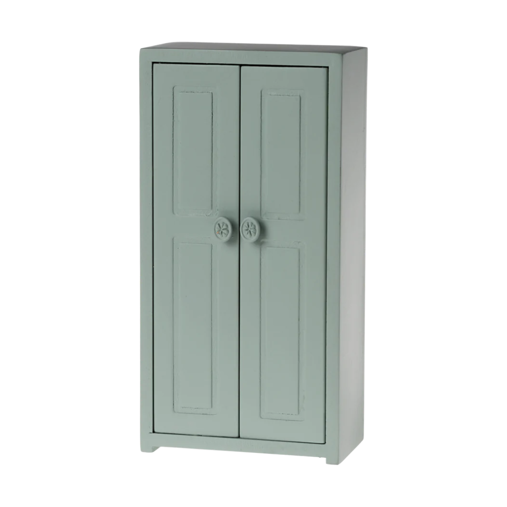 MAILEG Šatní skříň pro myšky - Soft Blue S24