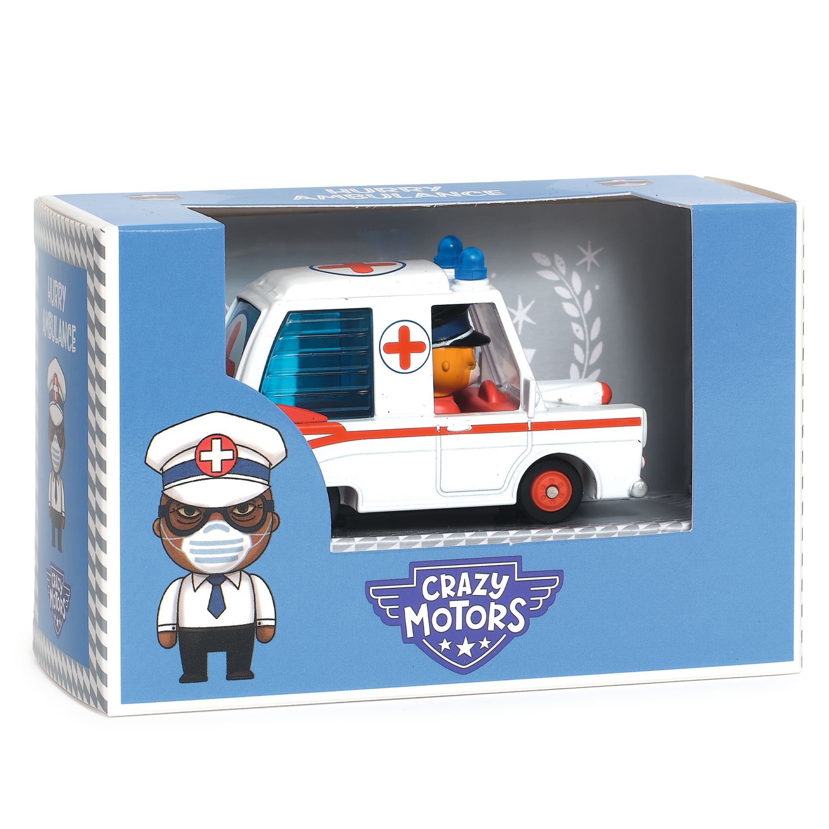 DJECO Crazy Motors autíčko Hurry ambulance