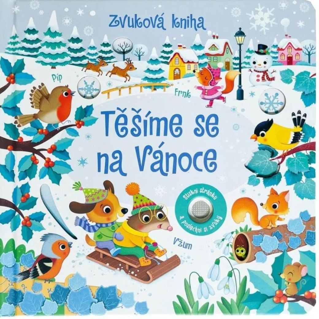 Těšíme se na Vánoce - Zvuková kniha - Sam Taplin