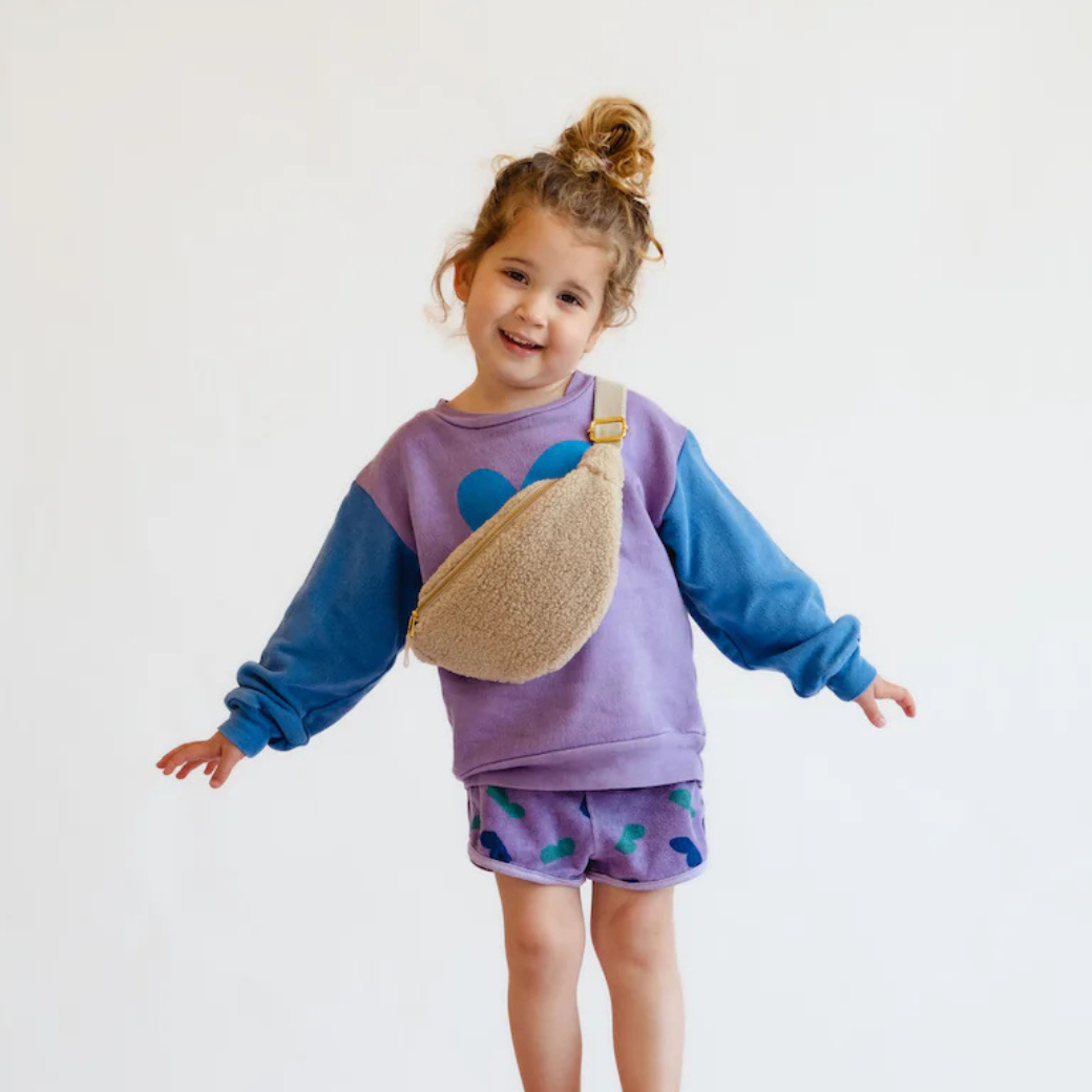 STUDIO NOOS Mini Ledvinka Teddy - Ecru