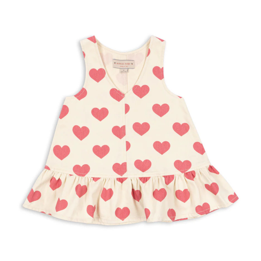 KONGES SLOJD Šaty MAGOT - BON COEUR PINK Velikost: 3y