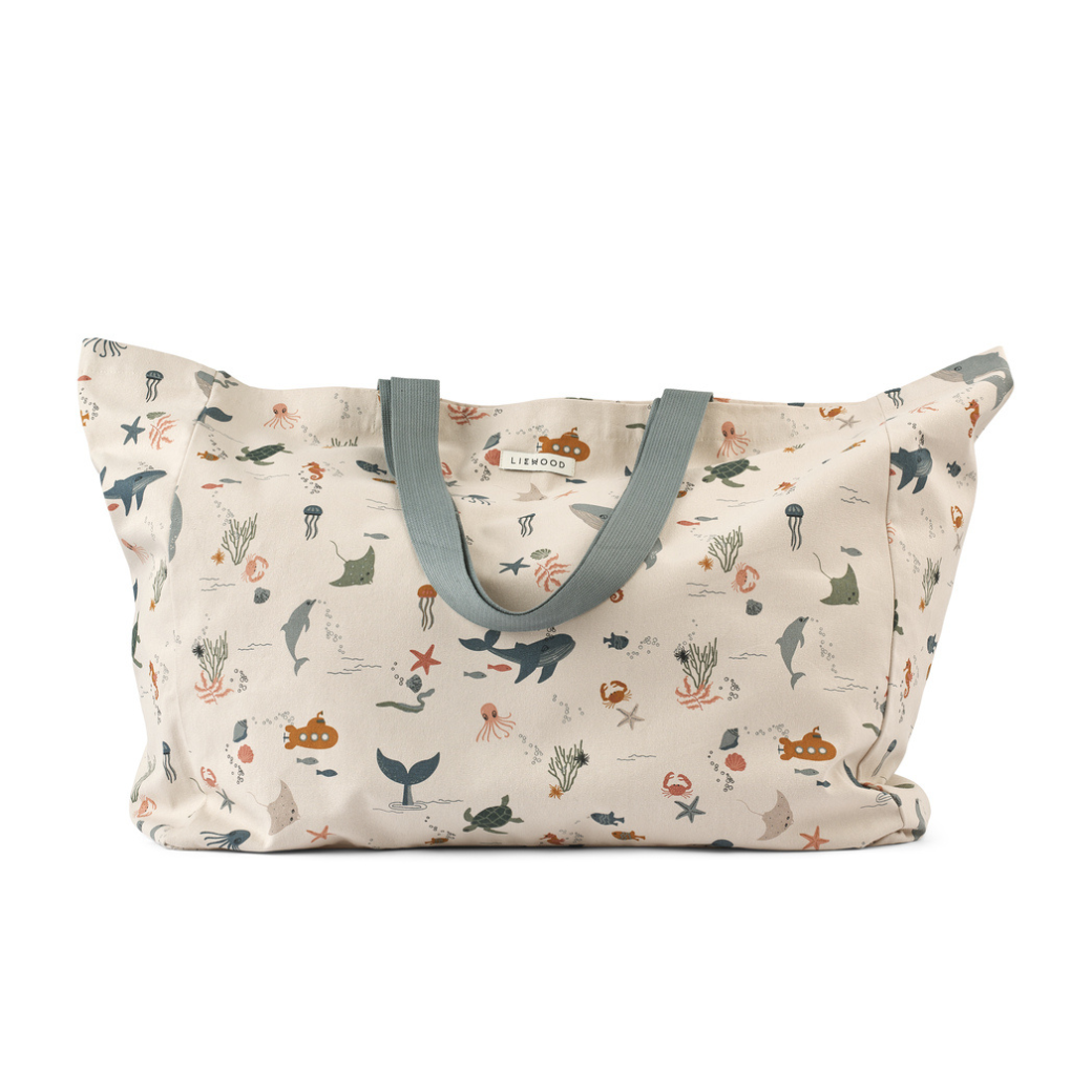 LIEWOOD Maxi taška - Sea creature / Sandy