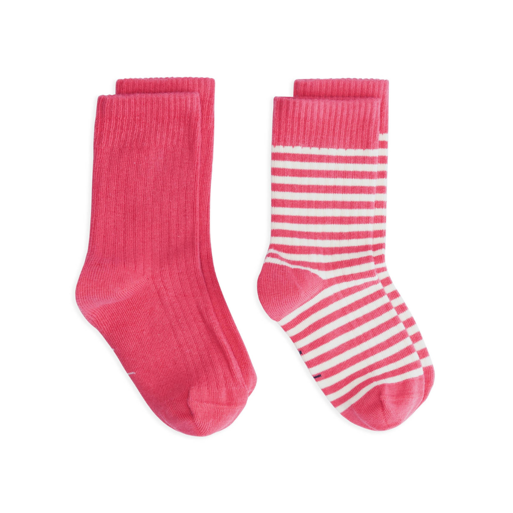 GRAY LABEL Set ponožek GOTS - Cherry - Cream Velikost: 15-18