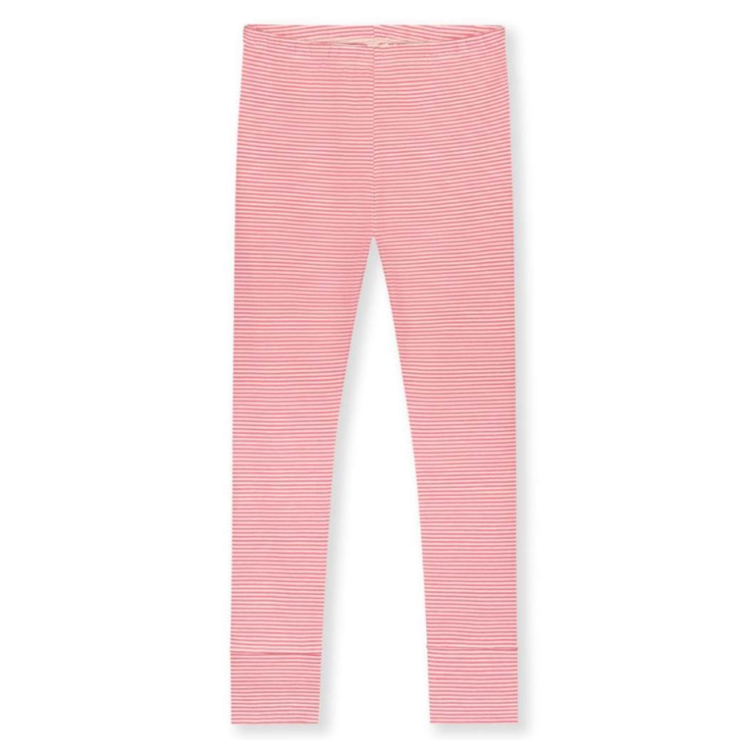 GRAY LABEL Legíny GOTS - Cherry - Cream Velikost: 9-10Y