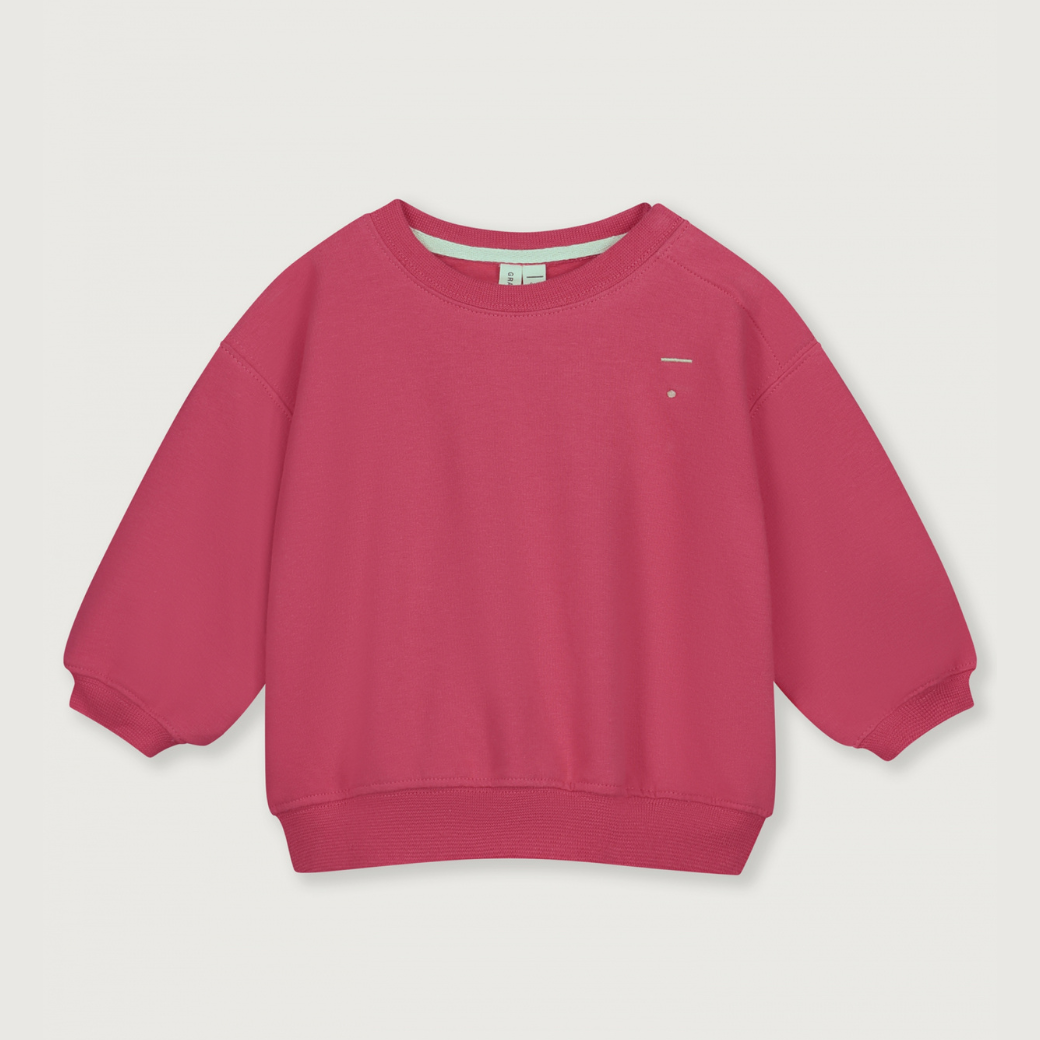 GRAY LABEL Mikina pro miminka GOTS - Cherry Velikost: 18-24M