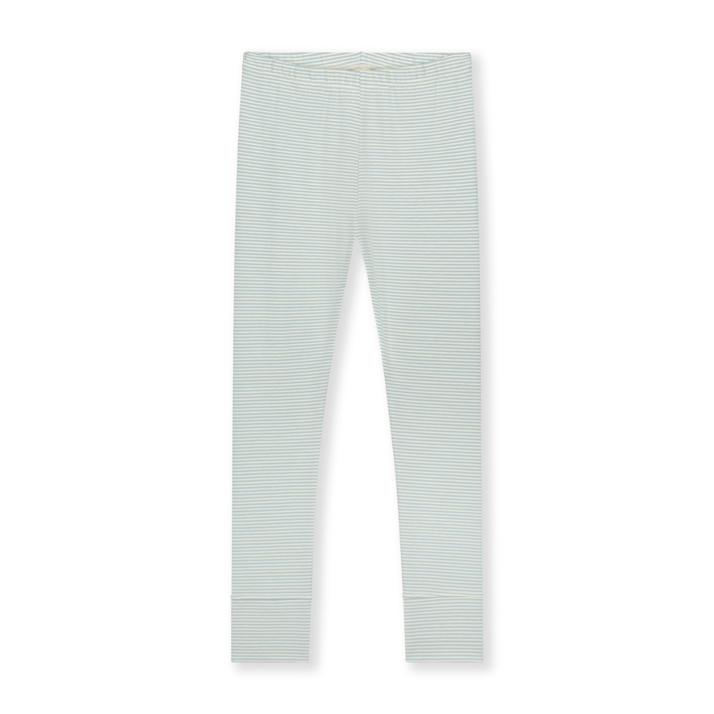 GRAY LABEL Legíny GOTS - Sky - Cream Velikost: 11-12y