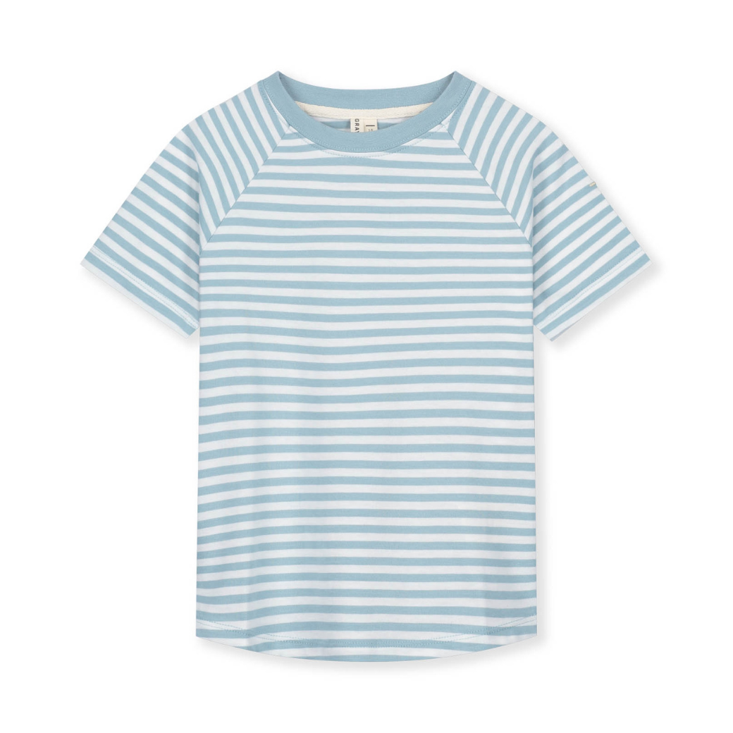 GRAY LABEL Oversize triko GOTS Sky - Off White Velikost: 9-10Y