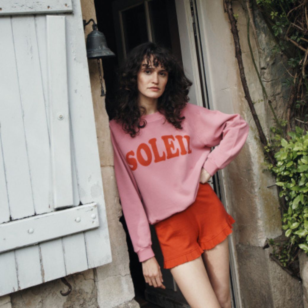 EMILE ET IDA Mikina SOLEIL - BAHIA Velikost: L