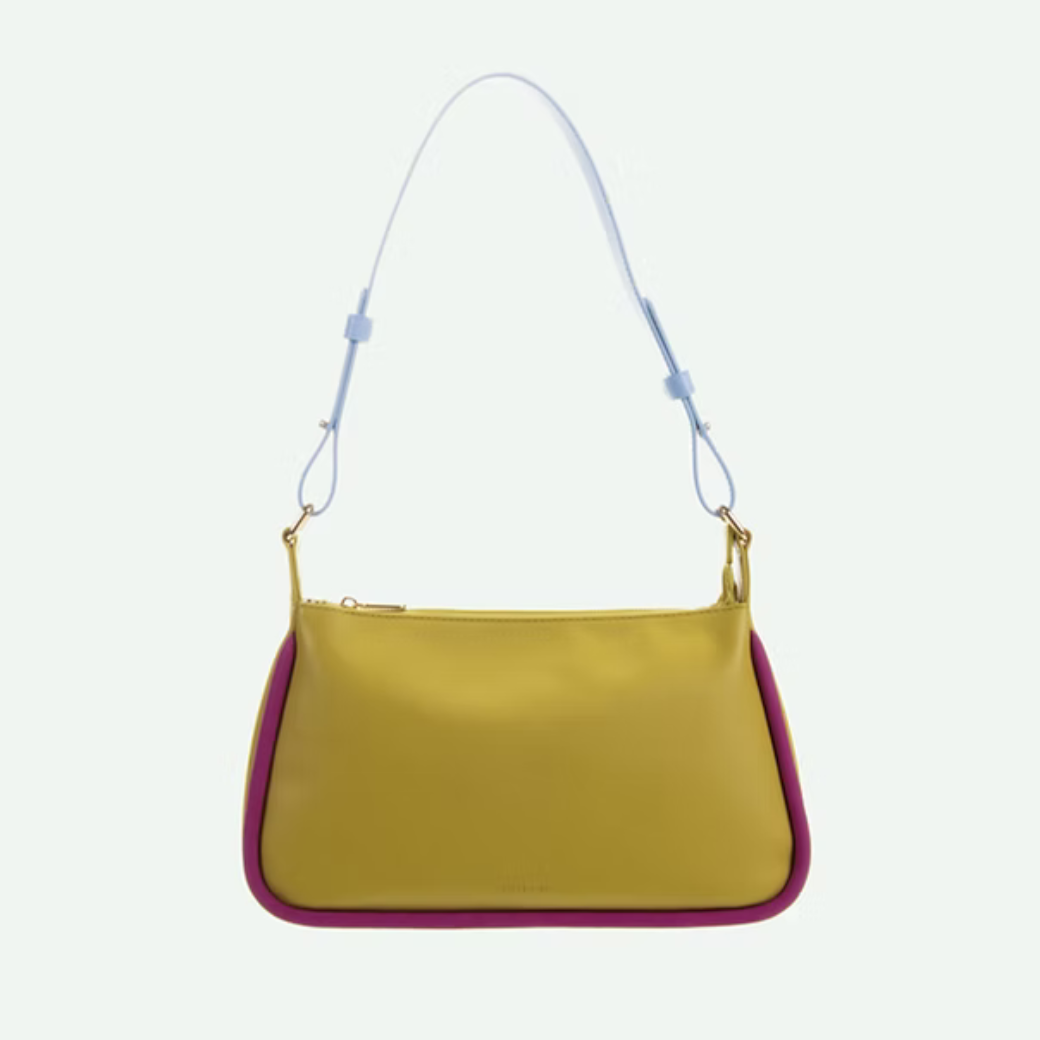 THE STICKY SIS CLUB Kabelka Il Sole - lemon leaf + positano purple