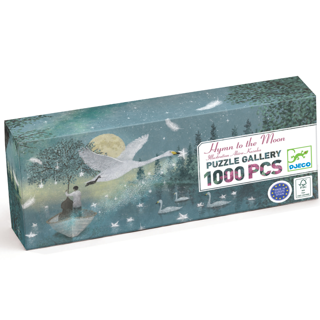 DJECO Puzzle Hymn to the Moon - 1000 pcs