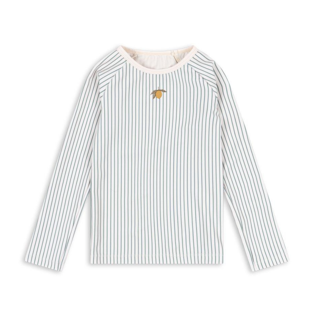KONGES SLOJD Plavecké triko ASTER - TEA STRIPE Velikost: 3y
