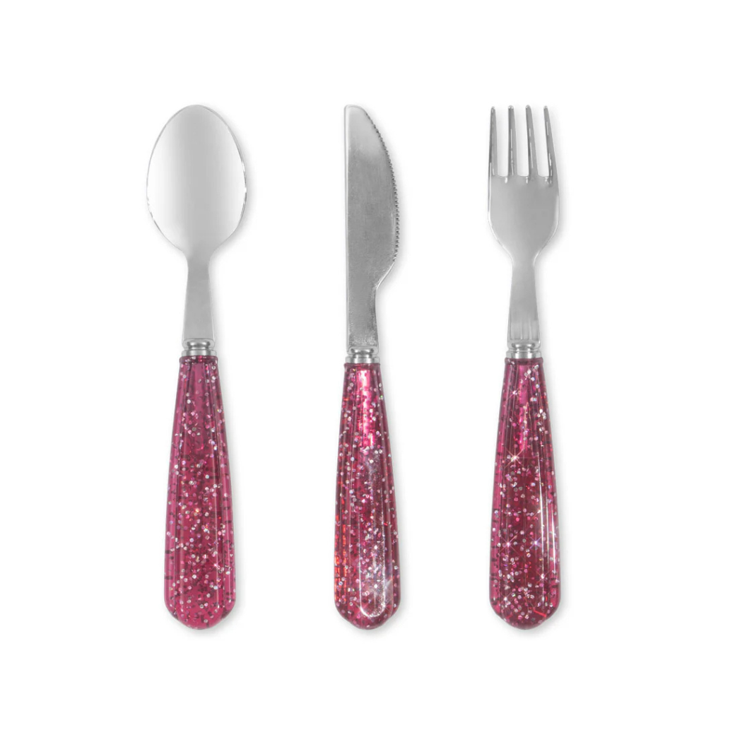 KONGES SLOJD Set příborů GLITTER - SPARKLING SANGRIA