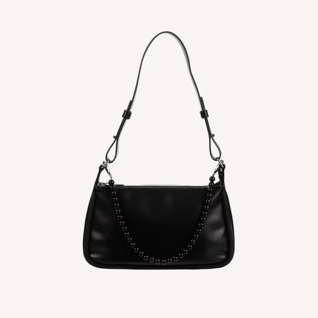 THE STICKY SIS CLUB Kabelka přes rameno Club Chic - Black chain