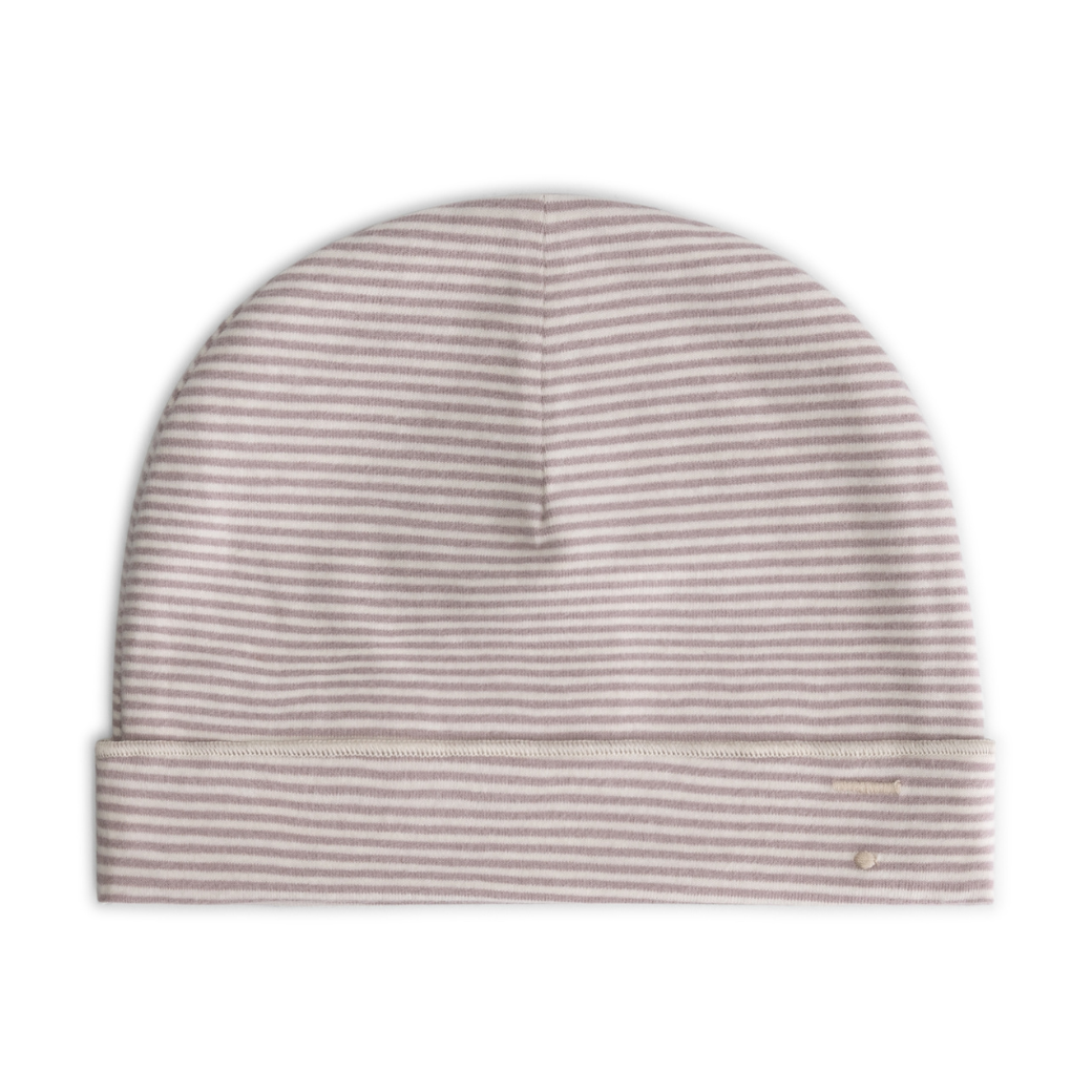 GRAY LABEL Čepička Baby GOTS Berry - Cream Velikost: 6-12m