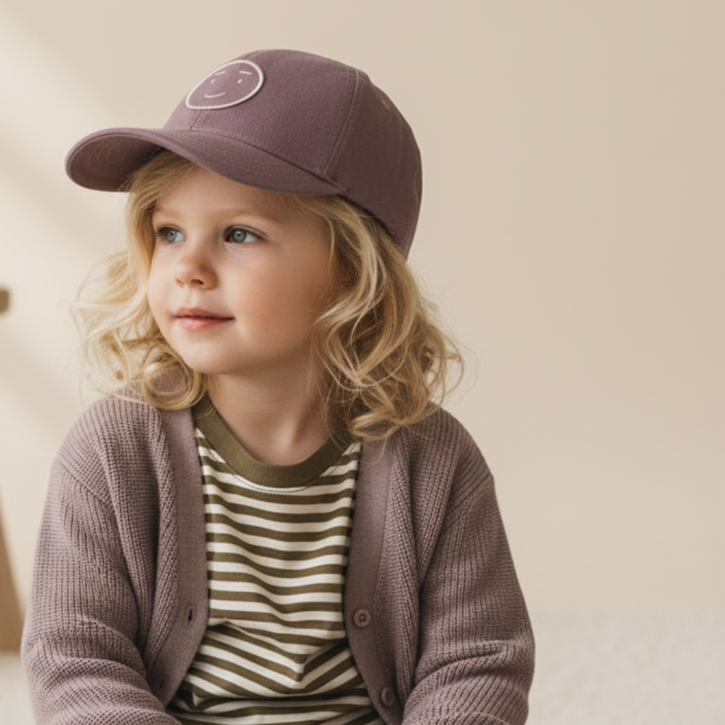 GRAY LABEL Kšiltovka GOTS - Berry