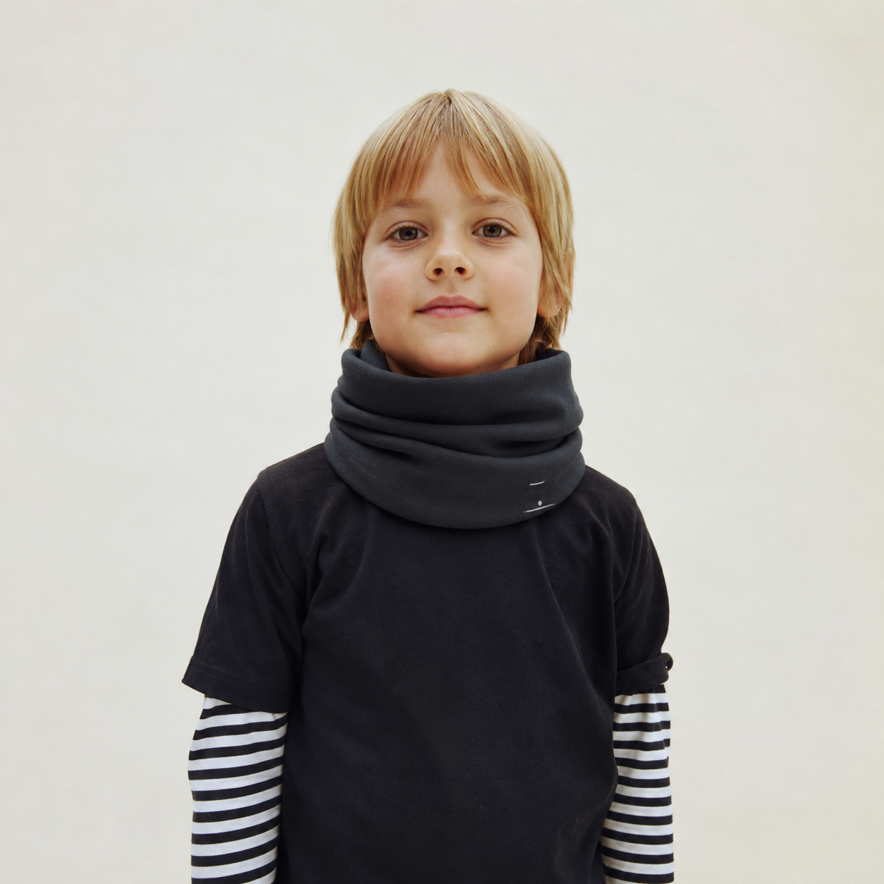 GRAY LABEL Nákrčník GOTS - Pirate Black
