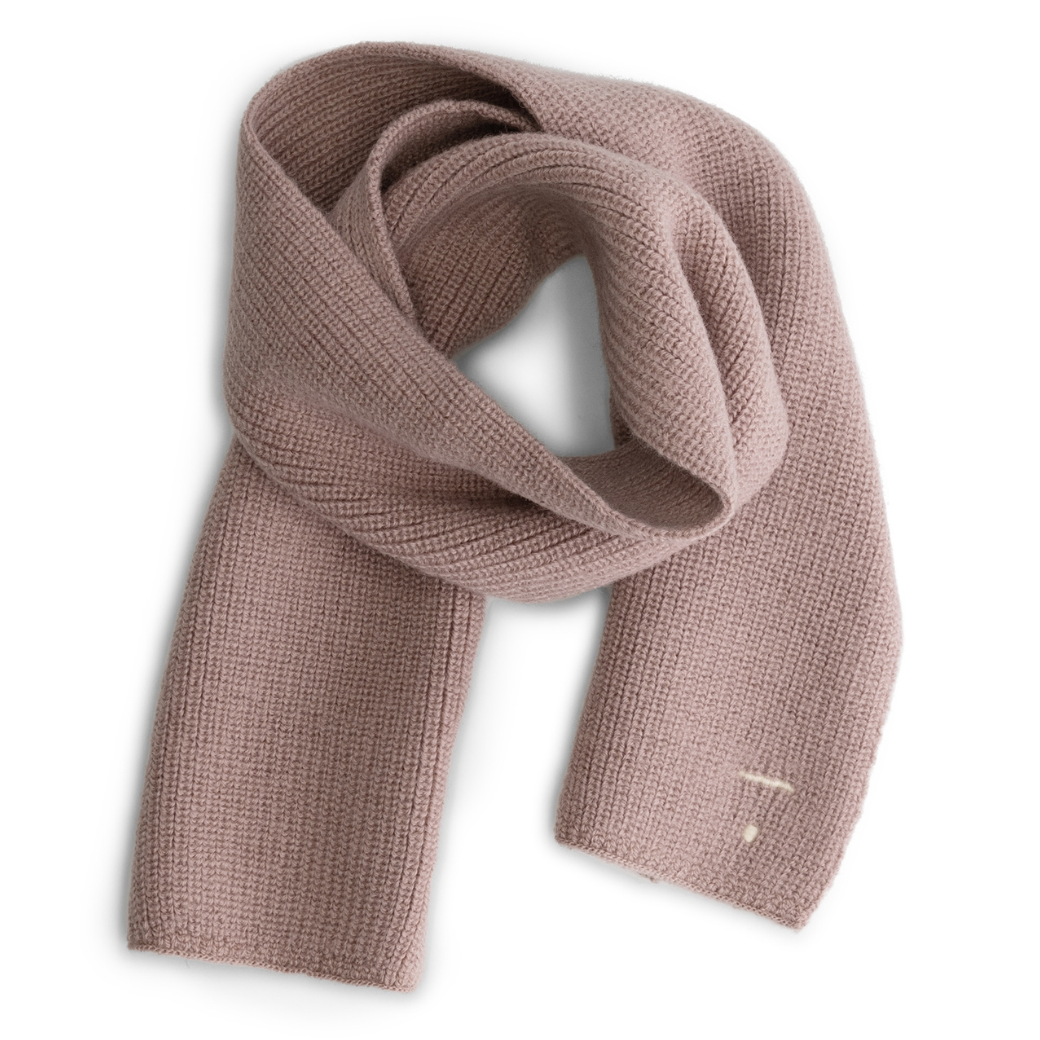 GRAY LABEL Pletená šála z merino vlny - Berry