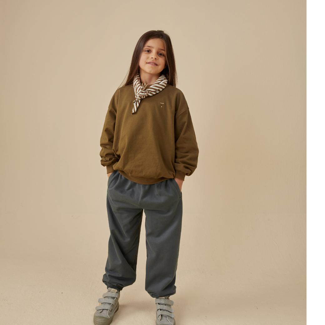 GRAY LABEL Mikina GOTS - New Fit  -Woody Velikost: 3-4y