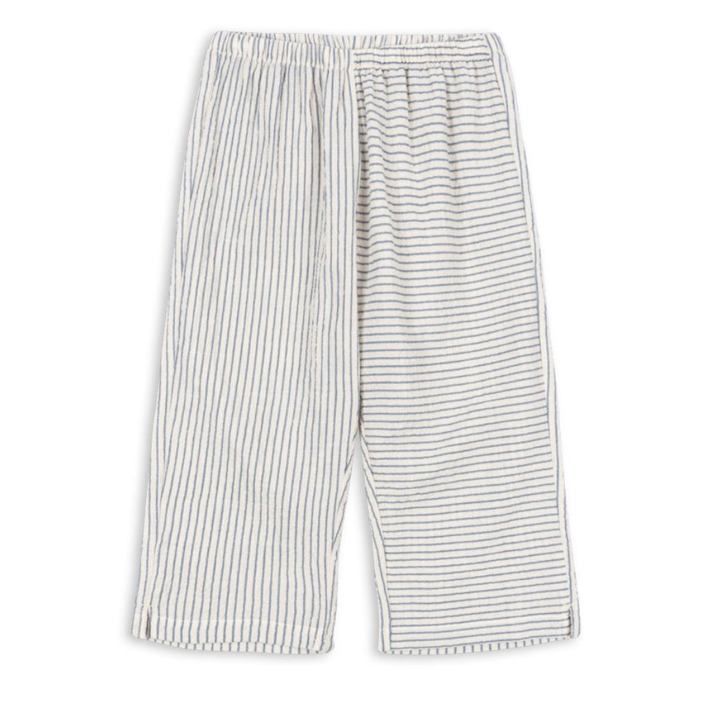 KONGES SLOJD x RHW Lehké kalhoty - STRIPE BLUE Velikost: 18m